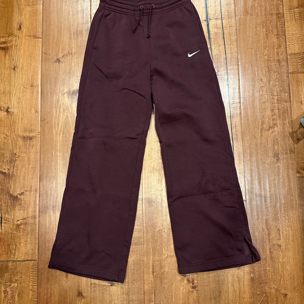 Nike Burgundy Sweatpants